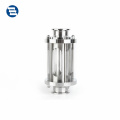 SANTHAI Sanitary Stainless Steel Tri-Clamped Straight Tubular Sight Glass